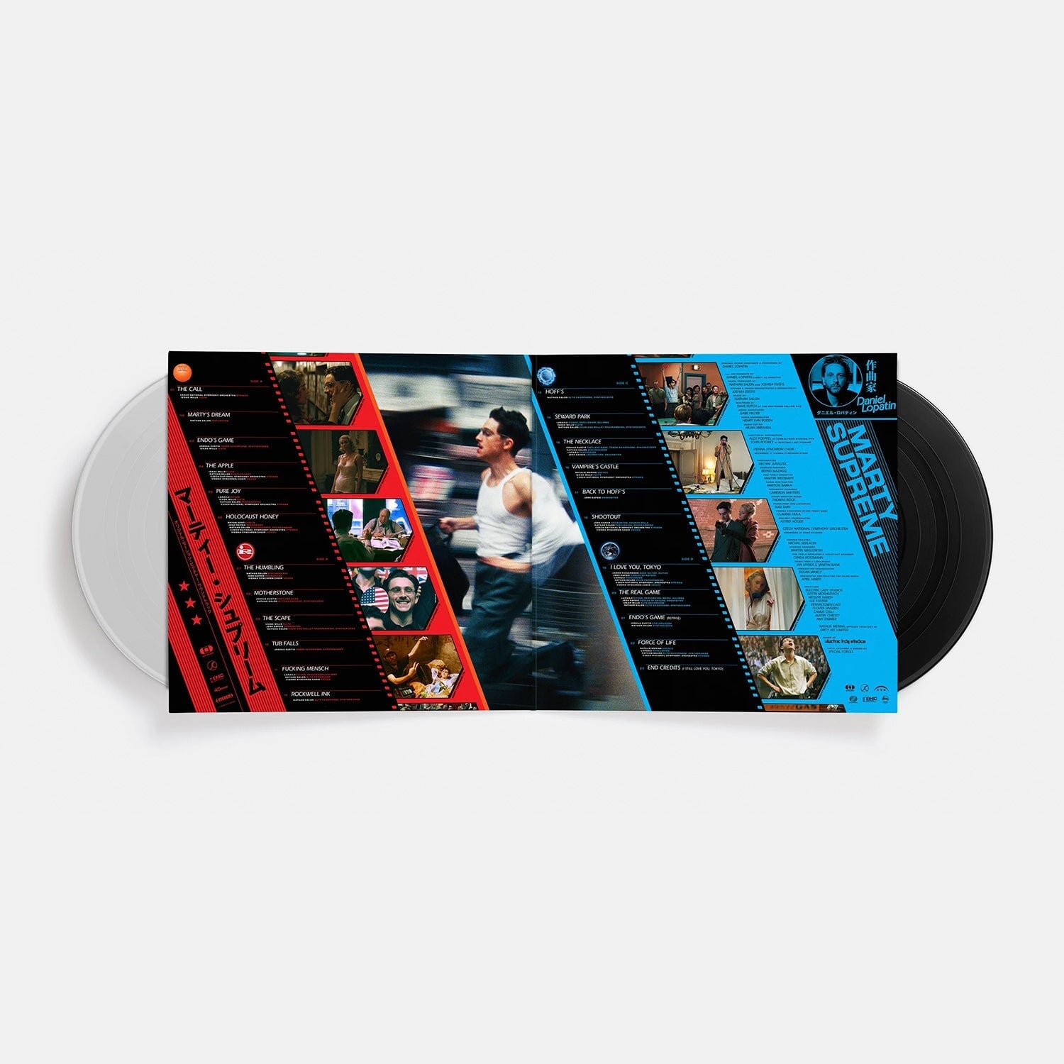 Marty Supreme (Original Motion Picture Soundtrack) (Transparent & Black Vinyl 2LP)