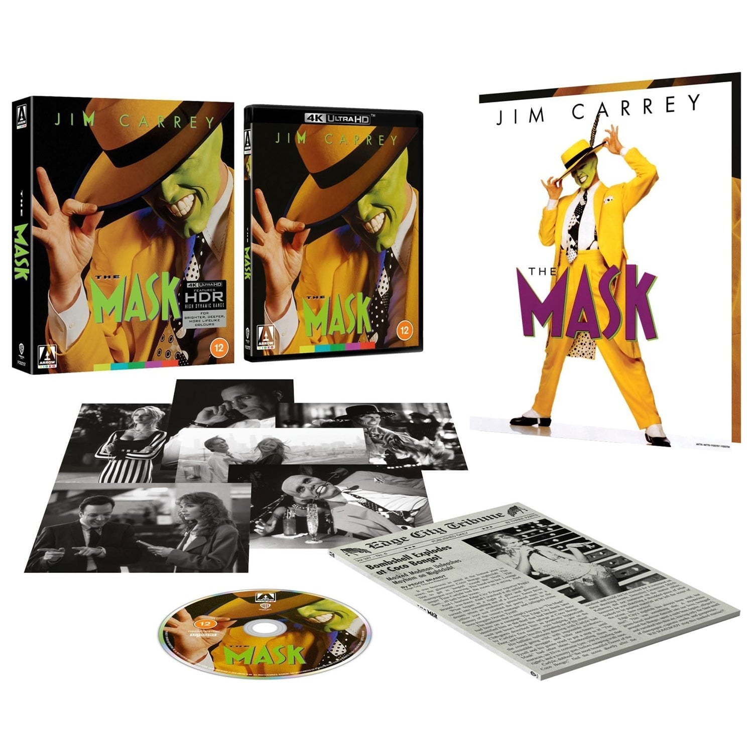 Маска (1994) (англ. язык) (4K UHD Blu-ray) Limited Edition