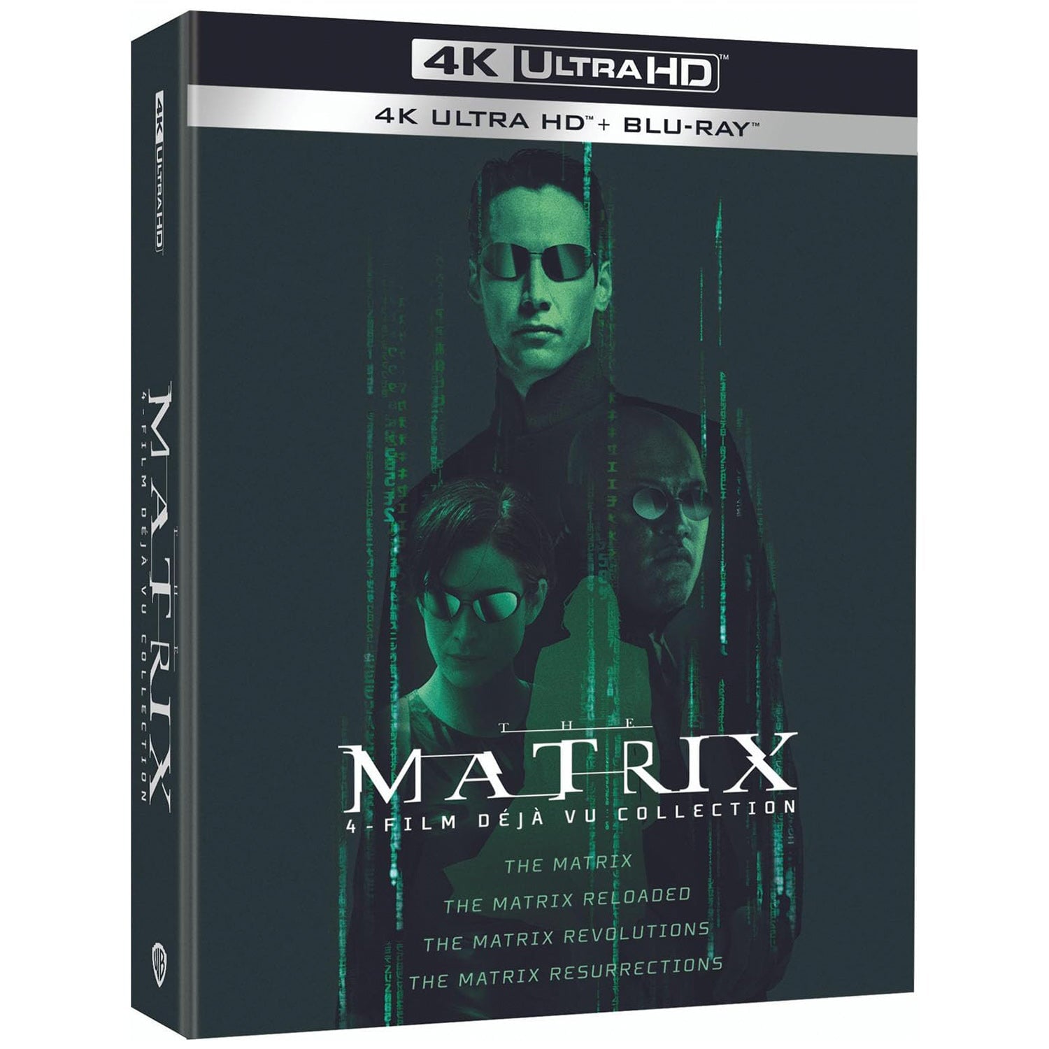Матрица: Квадрология (англ. язык) (4K UHD + Blu-ray) Deja Vu Collection