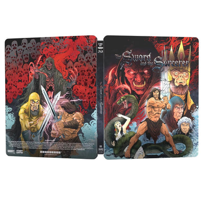 Меч и колдун (1982) (англ. язык) (4K UHD + Blu-ray) Steelbook