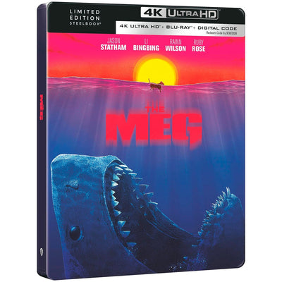 Мег: Монстр глубины (4K UHD + Blu-ray) Steelbook