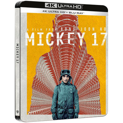 Микки 17 (2025) (англ. язык) (4K UHD + Blu-ray) Steelbook 3 "Kill Marks"