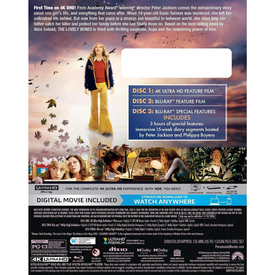 Милые кости (2009) (англ. язык) (4K UHD + 2 Blu-ray)