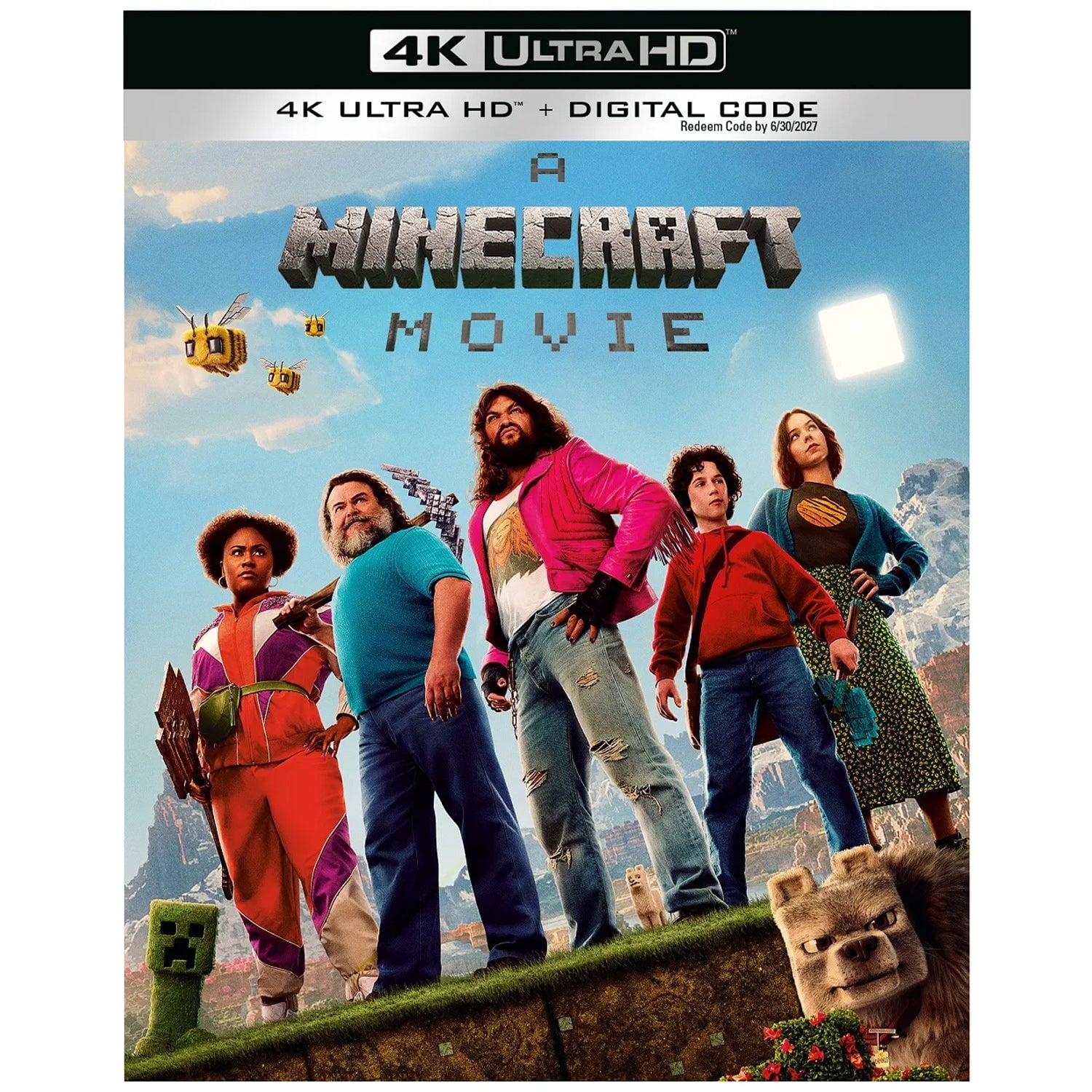 Minecraft в кино (2025) (англ. язык) (4K UHD Blu-ray)