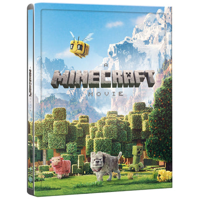 Minecraft в кино (2025) (англ. язык) (4K UHD + Blu-ray) Steelbook