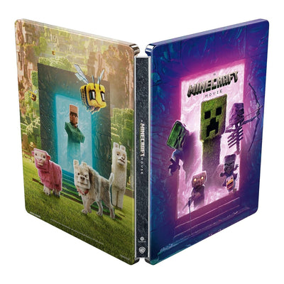 Minecraft в кино (2025) (англ. язык) (4K UHD + Blu-ray) Steelbook