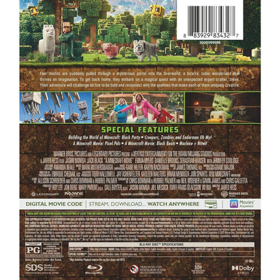 Minecraft в кино (2025) (англ. язык) (Blu-ray)