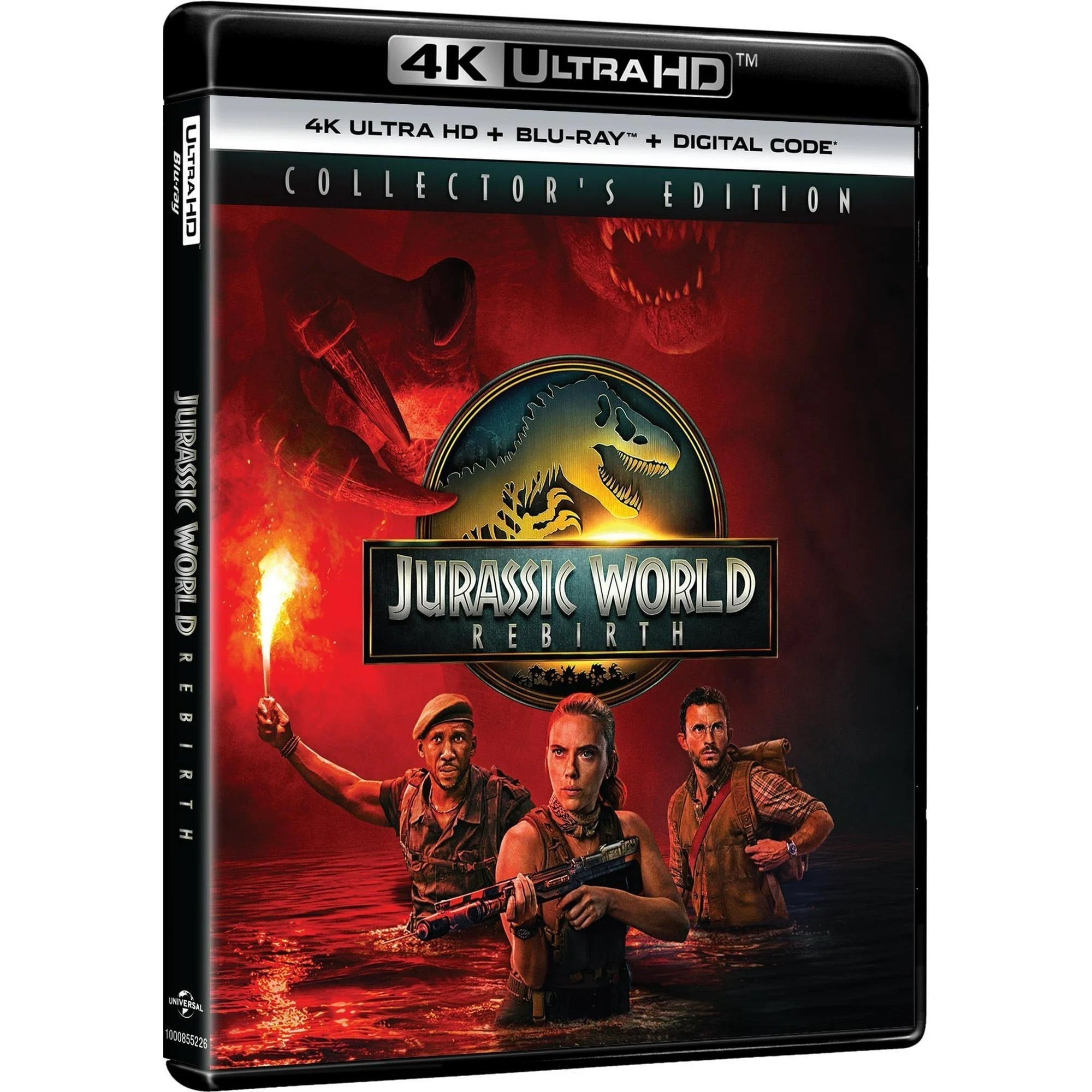Мир Юрского периода: Возрождение (2025) (англ. язык) (4K UHD + Blu-ray)