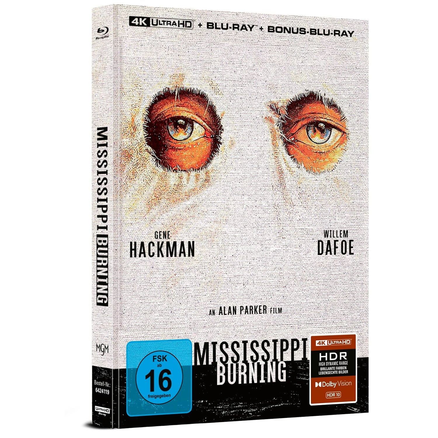 Миссисипи в огне (1988) (англ. язык) (4K UHD + Blu-ray + Bonus Blu-ray) Limited Collector's Edition Mediabook