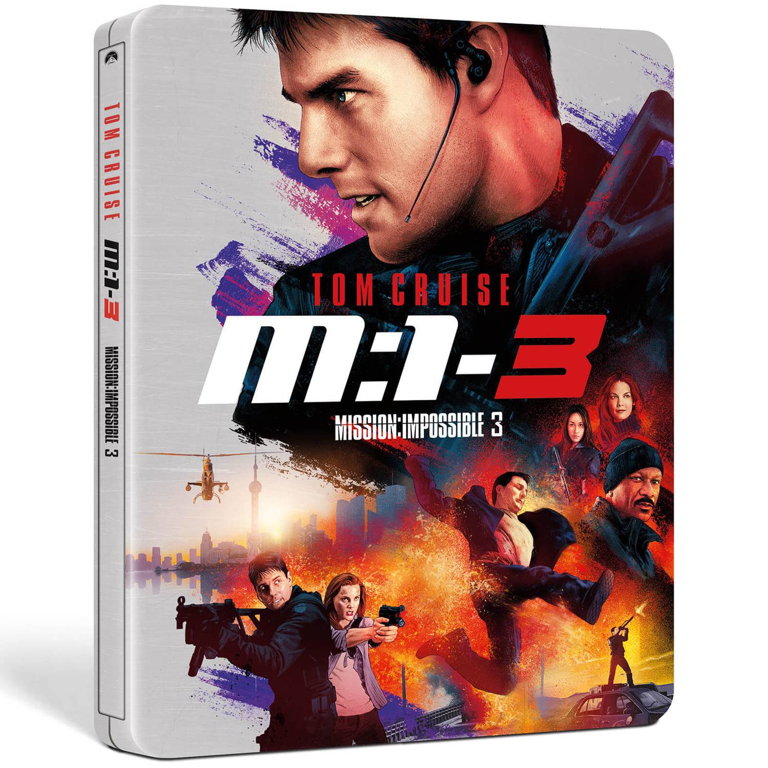 Миссия невыполнима 3 (2006) (4K UHD + Blu-ray + Бонусный диск) Steelbook