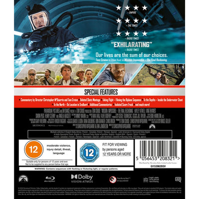 Миссия невыполнима: Финальная расплата (2025) (англ. язык) (2 Blu-ray)