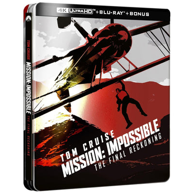 Миссия невыполнима: Финальная расплата (2025) (англ. язык) (4K UHD + 2 Blu-ray) Steelbook