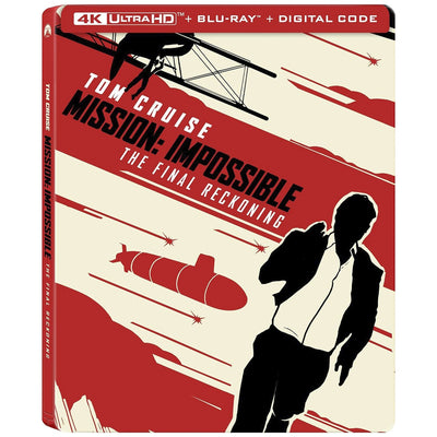 Миссия невыполнима: Финальная расплата (2025) (англ. язык) (4K UHD + 2 Blu-ray) Steelbook