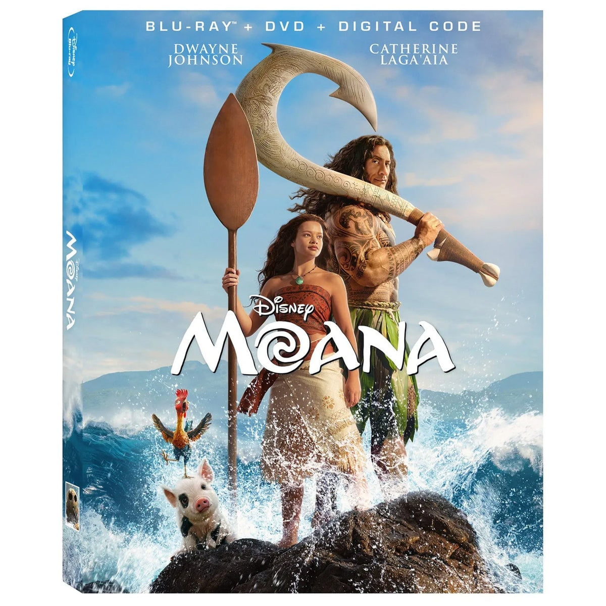 Моана (2026) (англ. язык) (Blu-ray + DVD)