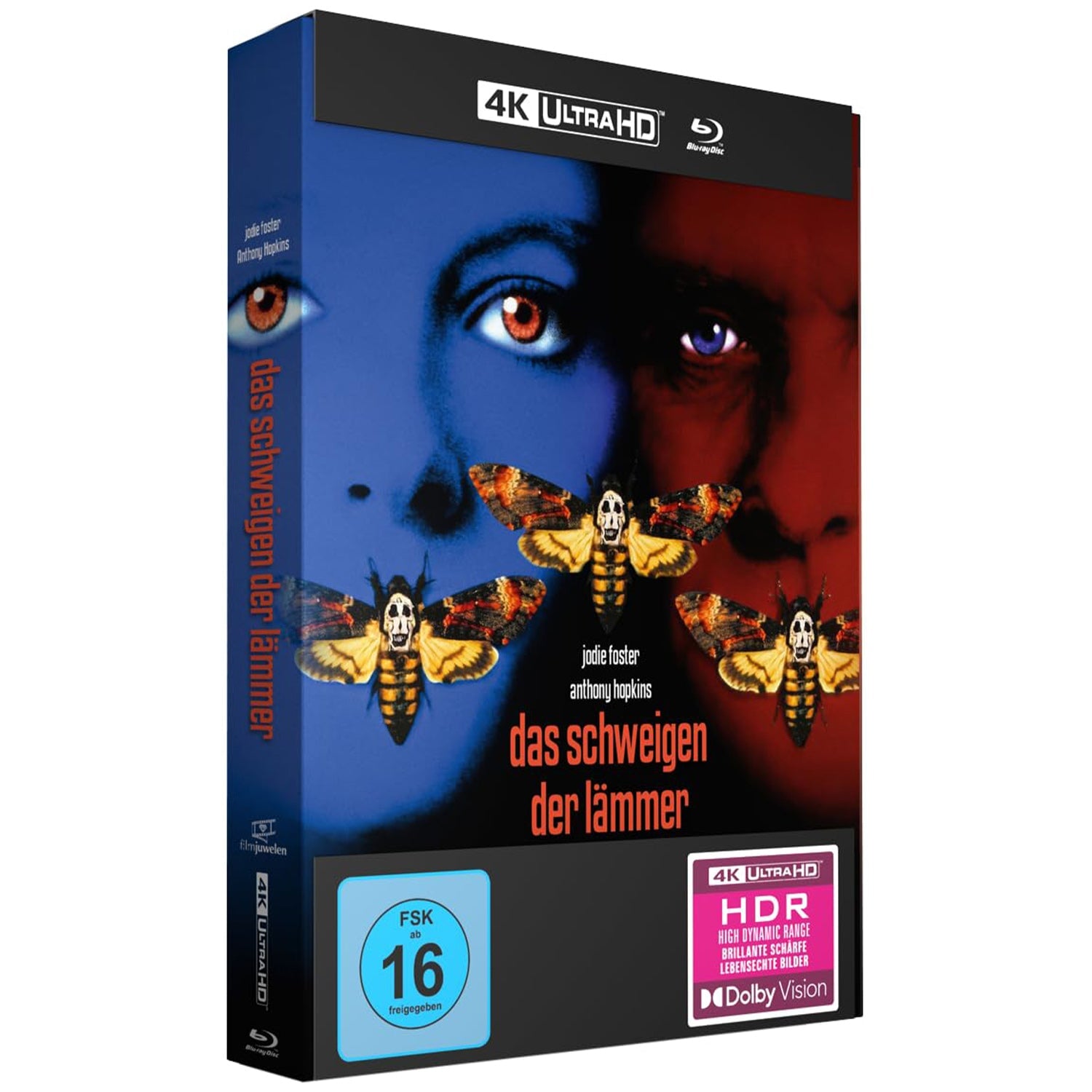 Молчание ягнят (1991) (англ. язык) (4K UHD + Blu-ray) Mediabook