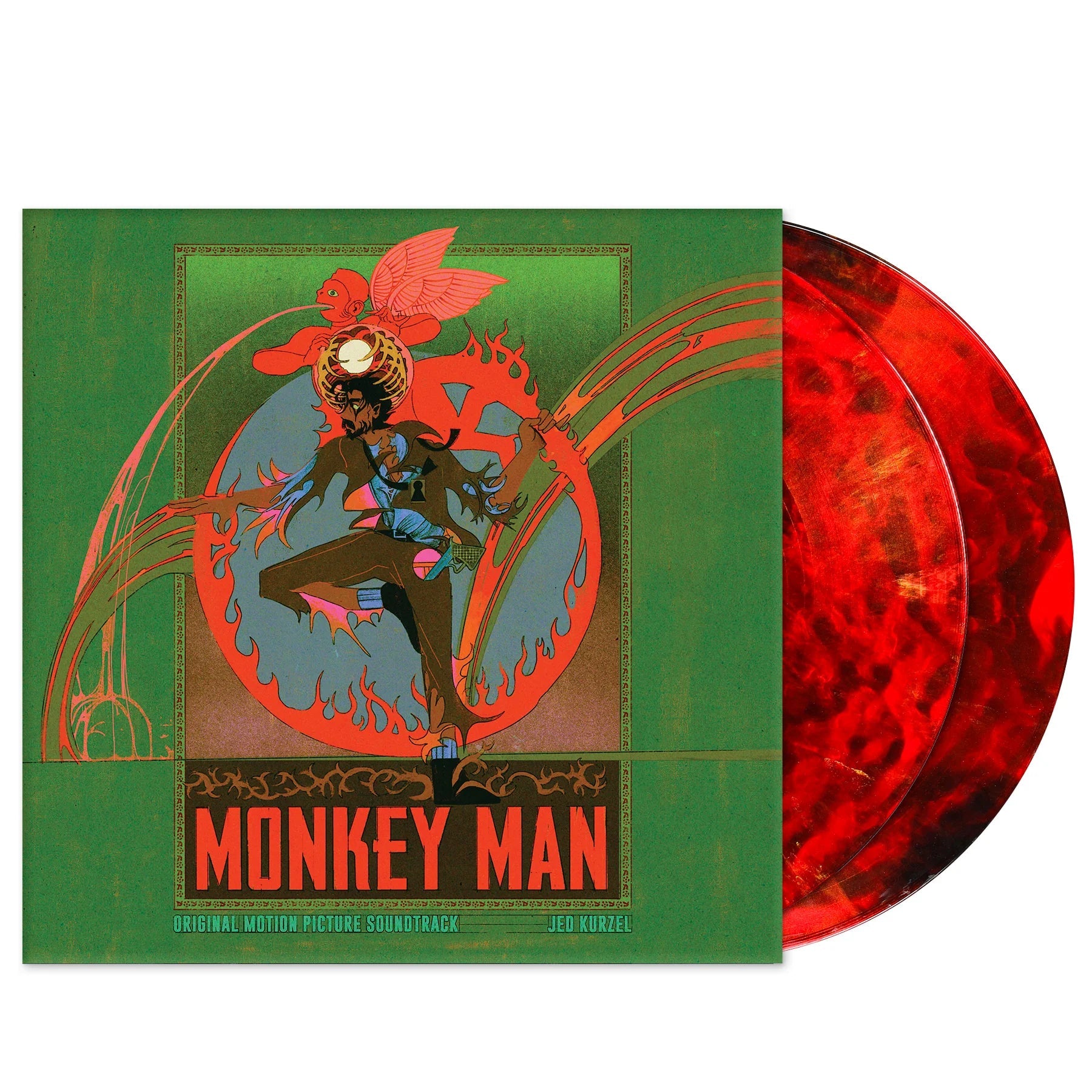 Monkey Man (Original Motion Picture Soundtrack) (Blood Red, Black and Metallic Gold Swirl Vinyl 2LP)