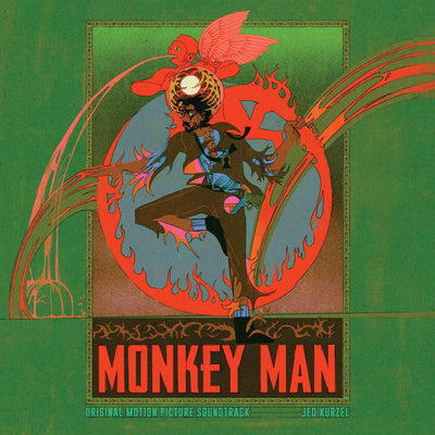 Monkey Man (Original Motion Picture Soundtrack) (Blood Red, Black and Metallic Gold Swirl Vinyl 2LP)