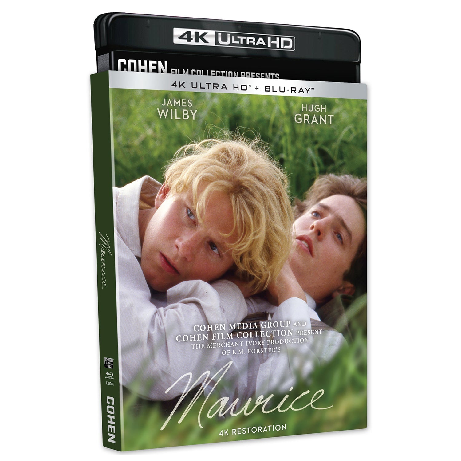 Морис (1987) (англ. язык) (4K UHD + 2 Blu-ray)