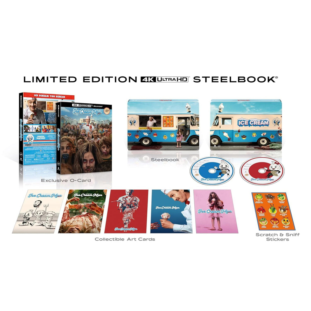 Мороженщик (2026) (англ. язык) (4K UHD + Blu-ray) Steelbook [Limited Edition]