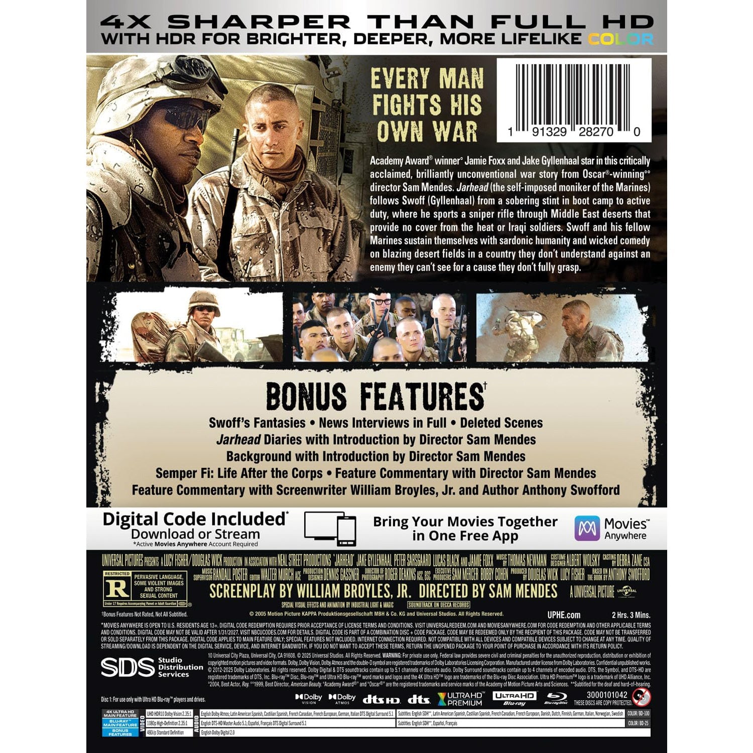 Морпехи (2005) (англ. язык) (4K UHD + Blu-ray) Steelbook