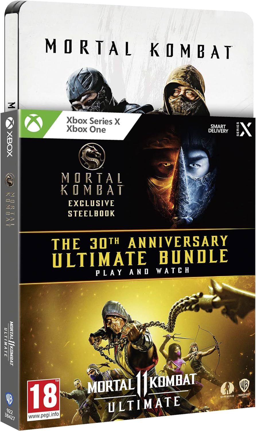 Mortal Kombat 11 Ultimate (Xbox) (русс. субтитры) + Мортал Комбат (2021) (англ. яз.) (4K UHD Blu-ray) Steelbook