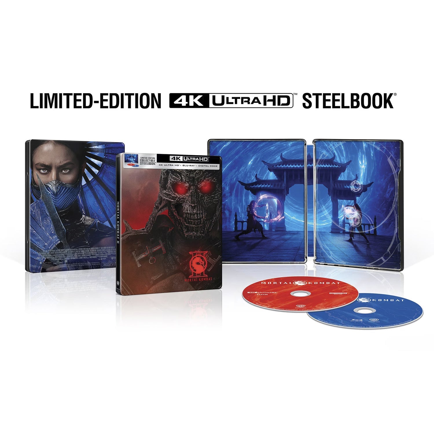 Мортал Комбат 2 (2026) (англ. язык) (4K UHD + Blu-ray) Steelbook