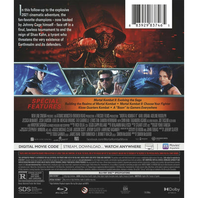 Мортал Комбат 2 (2026) (англ. язык) (Blu-ray)
