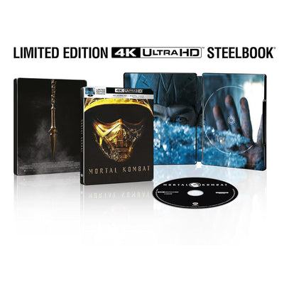 Мортал Комбат (2021) (англ. язык) (4K UHD Blu-ray) Steelbook