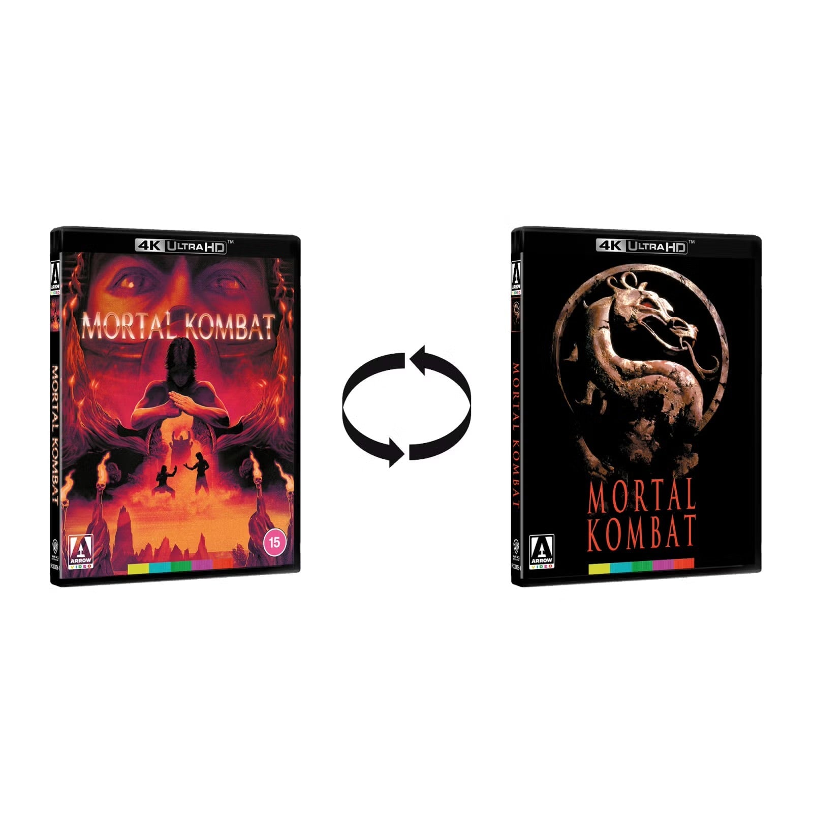 Mortal Kombat: Коллекция фильмов (1995-1997) (англ. язык) (4K UHD) Limited Edition