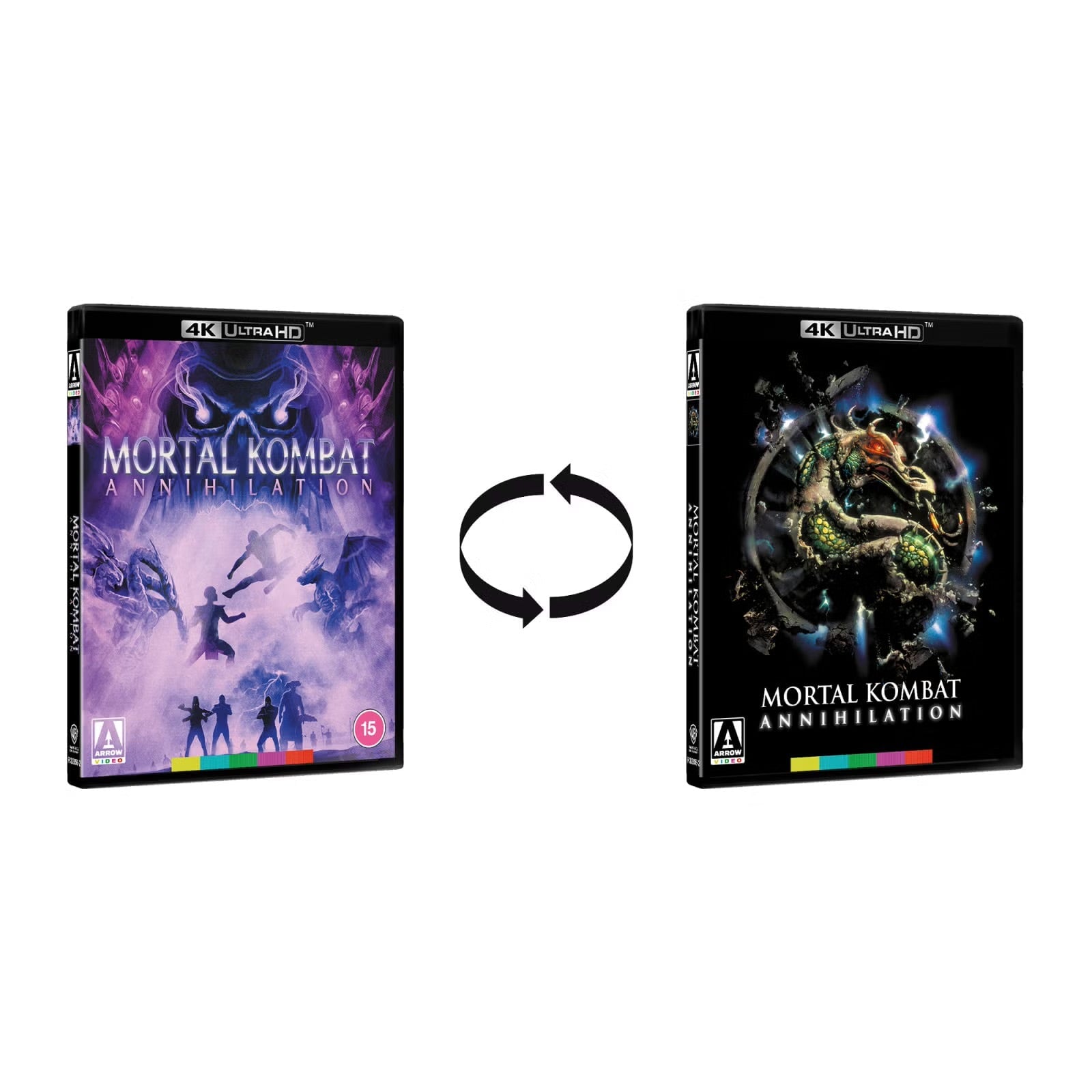 Mortal Kombat: Коллекция фильмов (1995-1997) (англ. язык) (4K UHD) Limited Edition