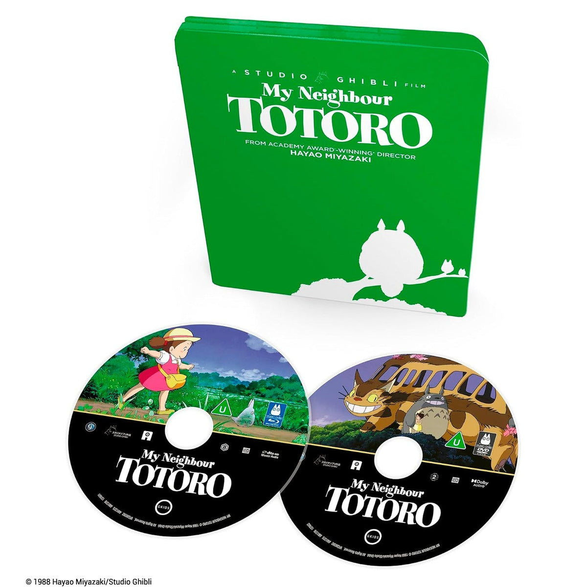 Мой сосед Тоторо (1988) (англ. язык) (Blu-ray + DVD) Steelbook