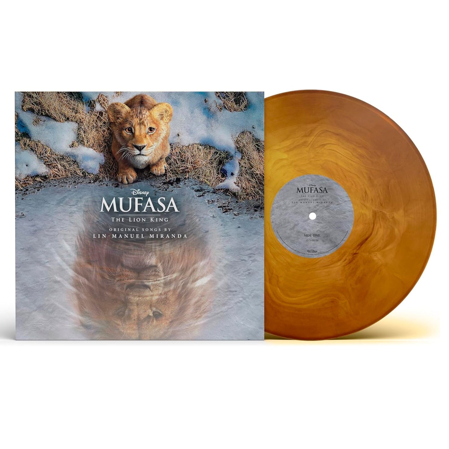 Mufasa: The Lion King (Original Motion Picture Soundtrack) (Translucent Yellow/Brown Galaxy Vinyl LP)