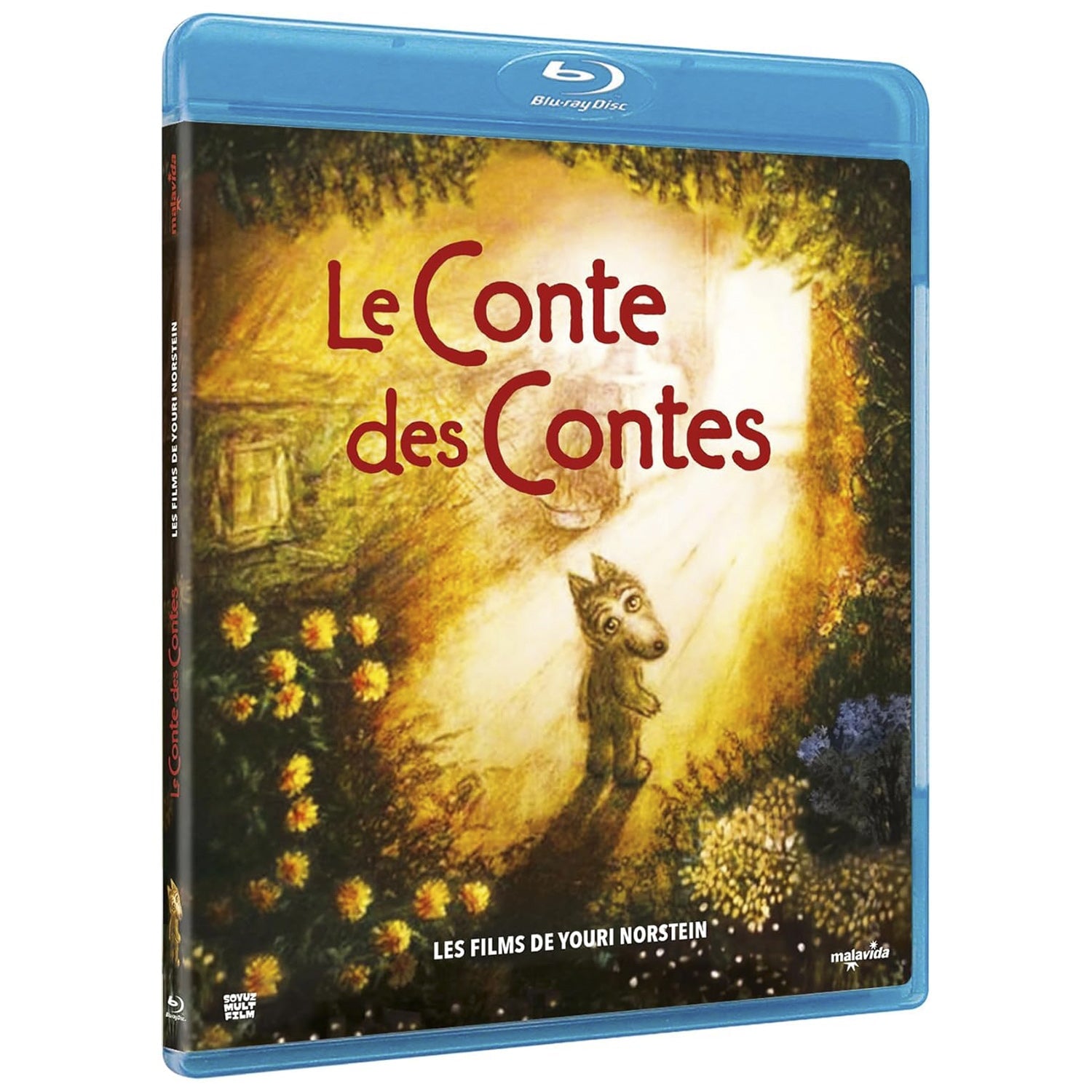 Мультфильмы Юрия Норштейна (Сказка сказок / Ежик в тумане / Сеча при Керженце / Цапля и журавль) (1971-1979) (Blu-ray)