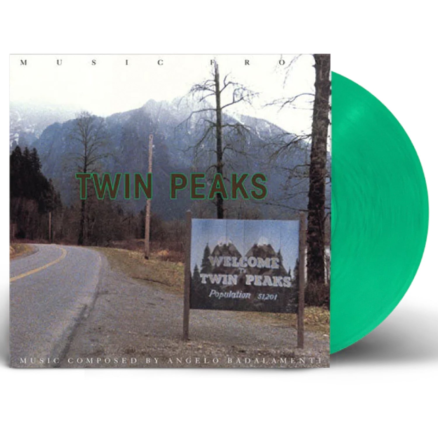 Music From Twin Peaks (Music Composed by Angelo Badalamenti) (Green Vinyl LP)