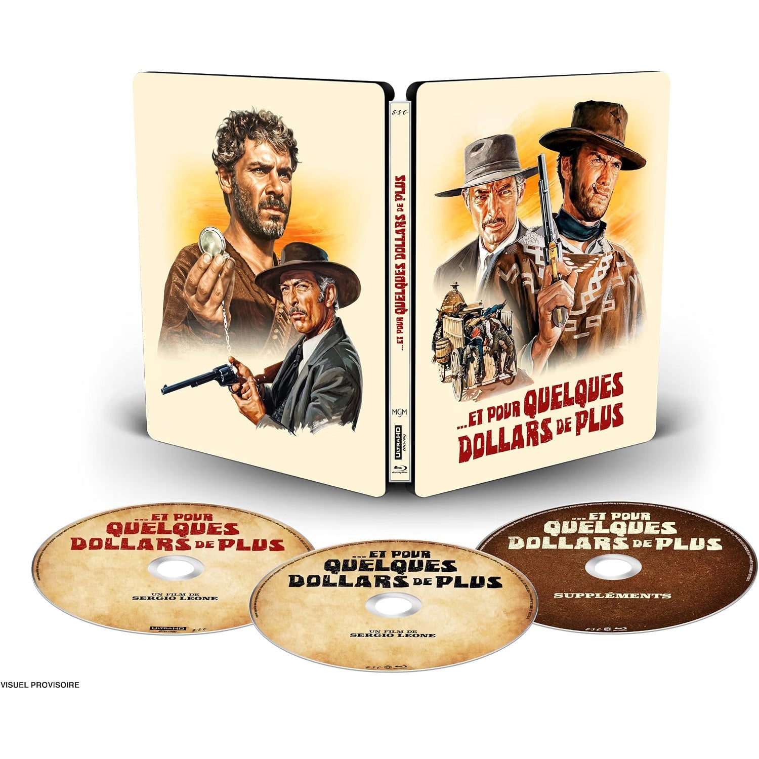 На несколько долларов больше (1965) (англ. язык) (4K UHD + Blu-ray + Bonus Blu-ray) Steelbook