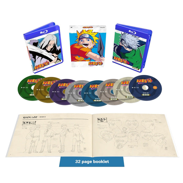 NarutoShippuden海外版限定コレクターズエディション第3段DVD組 Naruto (TV series) Collector's Edition Set 3 (2004-2005) (8 Blu