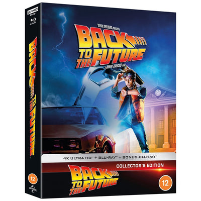 Назад в будущее (1985) (4K UHD + 2 Blu-ray) Steelbook Limited Collector's Edition [40th Anniversary]