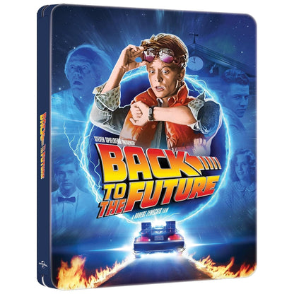 Назад в будущее (1985) (англ. язык) (4K UHD + 2 Blu-ray) Steelbook [40th Anniversary]