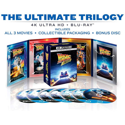 Назад в будущее: Трилогия (4K UHD + Blu-ray + Бонусный диск)