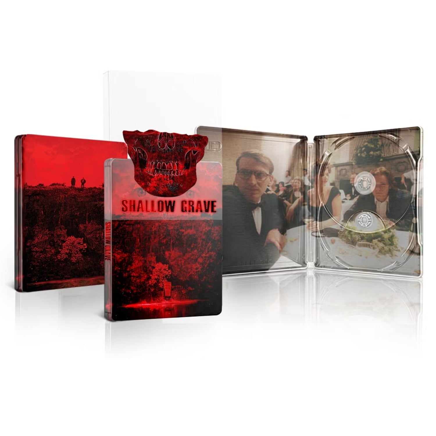 Неглубокая могила (1994) (англ. язык) (4K UHD + Blu-ray) Steelbook