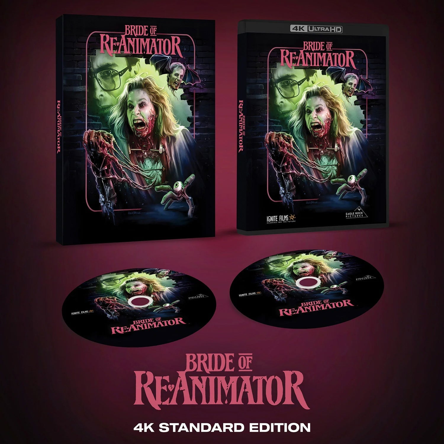 Невеста реаниматора (1990) (англ. язык) (4K UHD + Blu-ray) Standard Edition