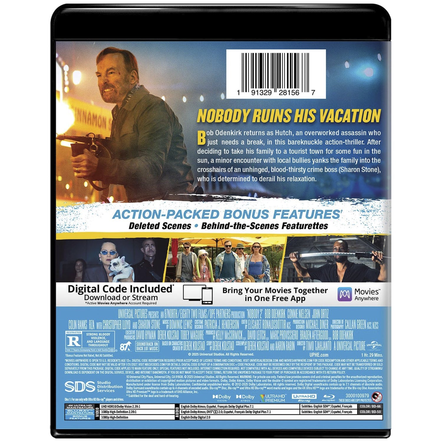 Никто 2 (2025) (англ. язык) (4K UHD + Blu-ray)