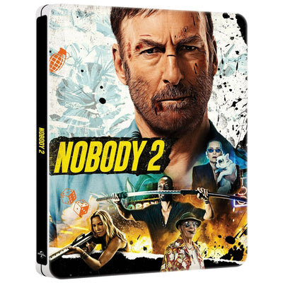 Никто 2 (2025) (англ. язык) (4K UHD + Blu-ray) Steelbook