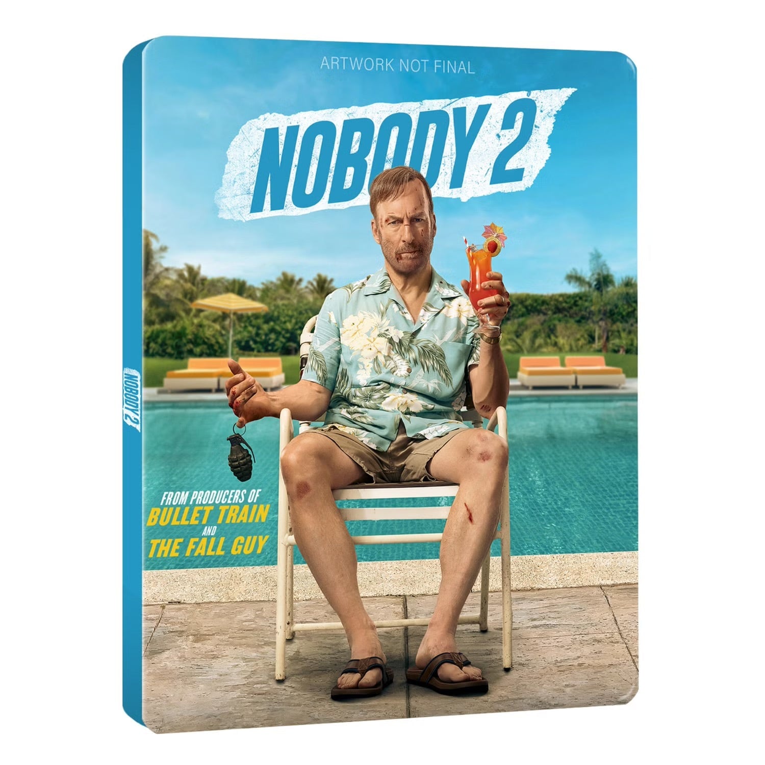 Никто 2 (2025) (англ. язык) (4K UHD + Blu-ray) Steelbook