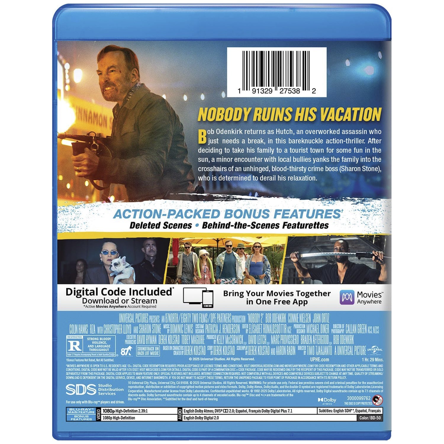 Никто 2 (2025) (англ. язык) (Blu-ray)