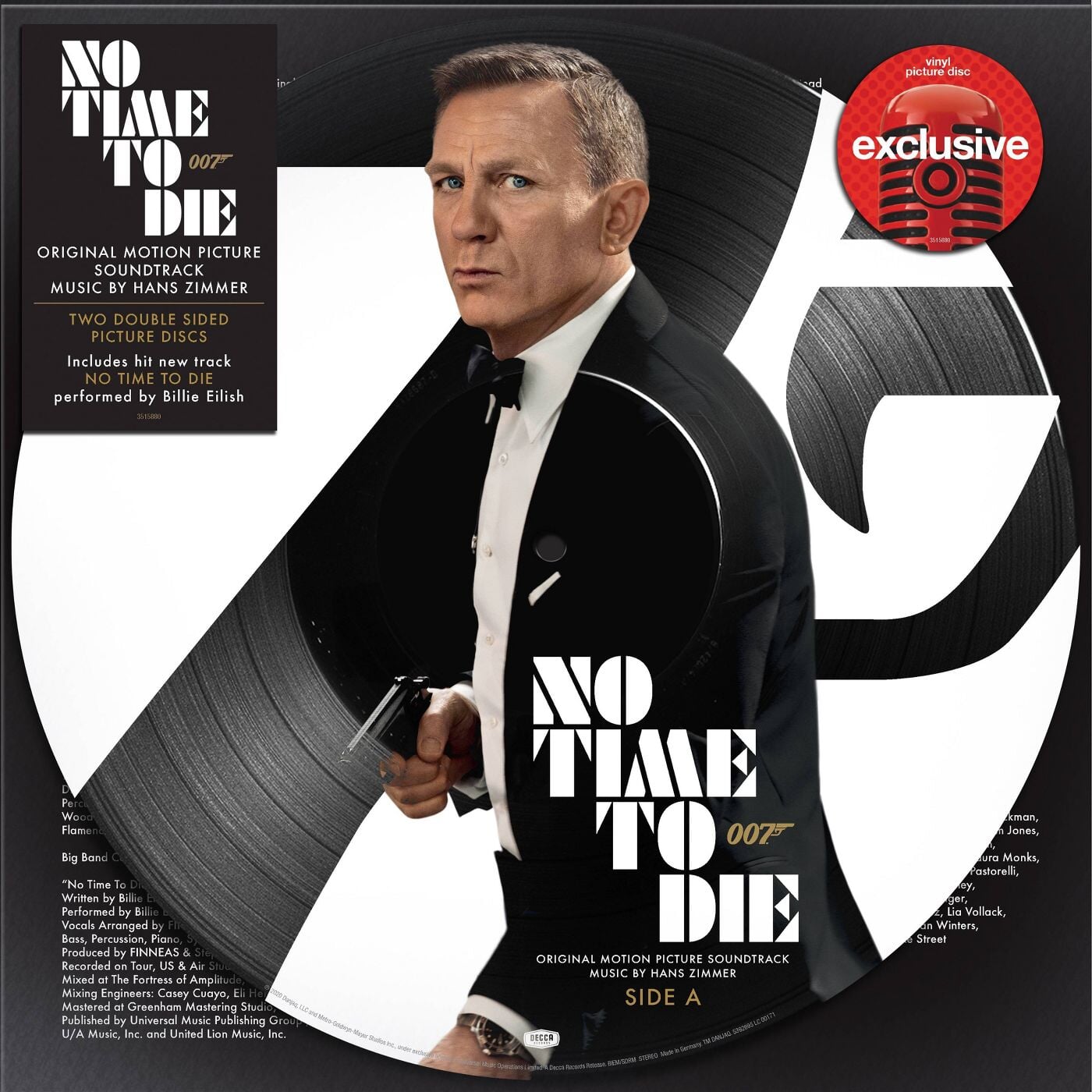 No Time To Die (Original Motion Picture Soundtrack) (Picture Vinyl 2 LP)