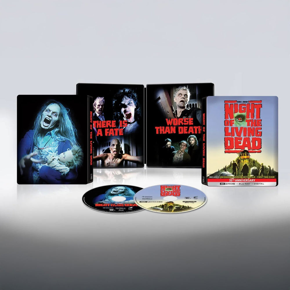 Night Of The Living Dead 1990 4K UHD Blu ray Steelbook Bluraymania night-of-the-living-dead-1990-4k-uhd-blu-ray-steelbook-bluraymania