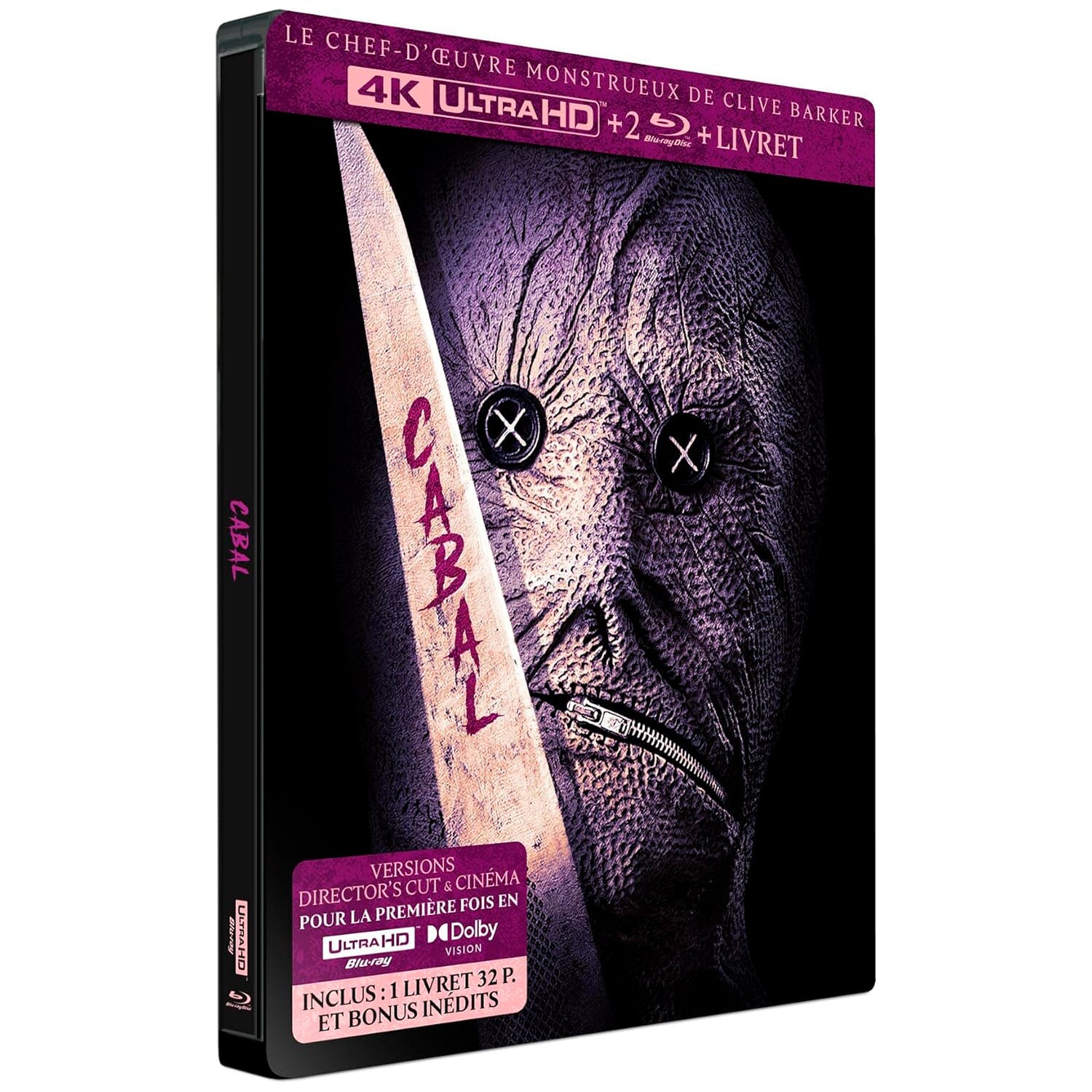 Ночной народ (1990) (англ. язык) (4K UHD + 2 Blu-ray + Booklet) Steelbook