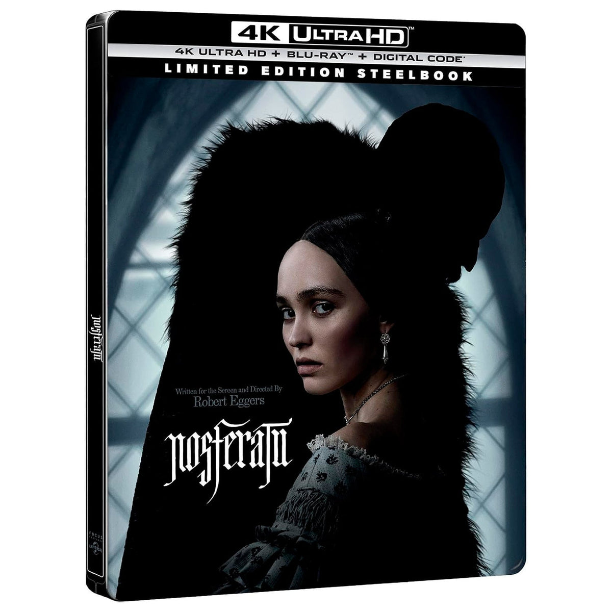 Носферату (2024) [Расширенная версия] (англ. язык) (4K UHD + Blu-ray) Limited Edition Steelbook