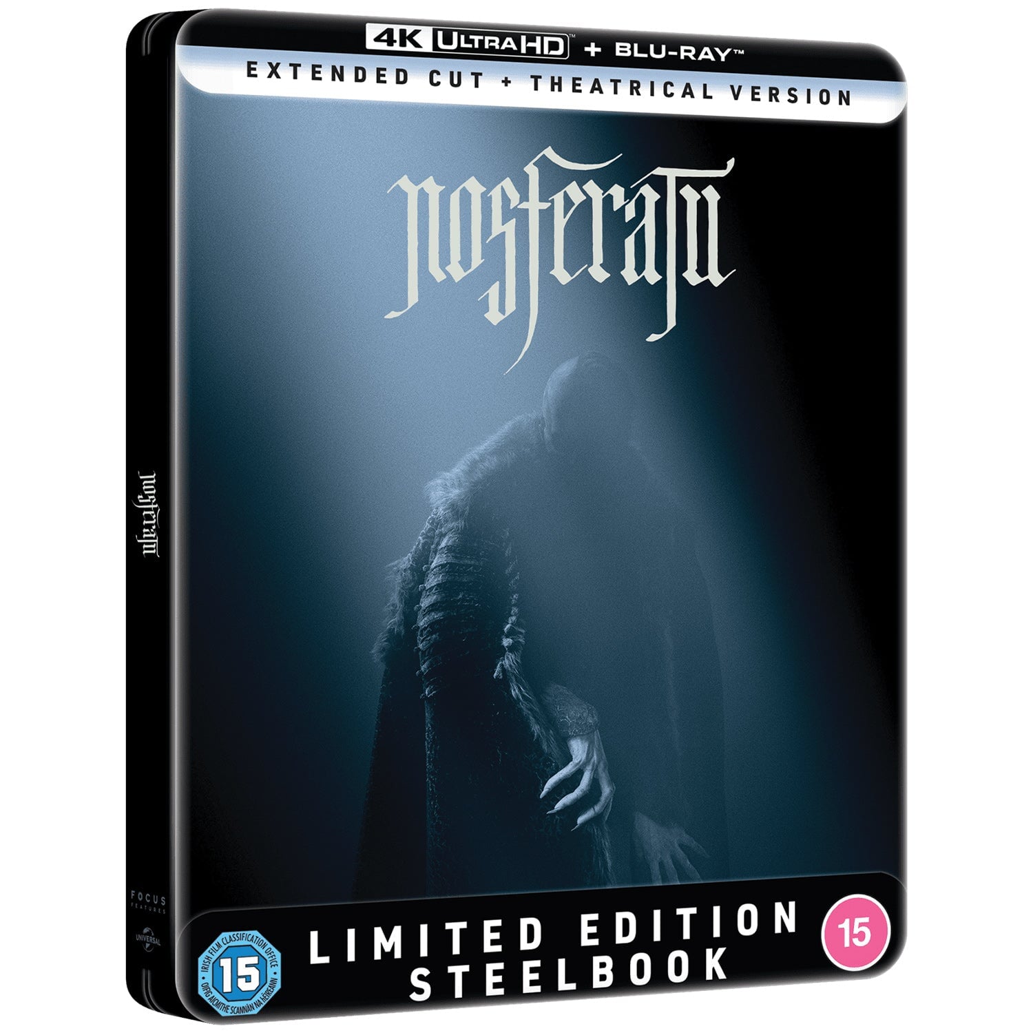 Носферату (2024) [Расширенная версия] (англ. язык) (4K UHD + Blu-ray) Steelbook